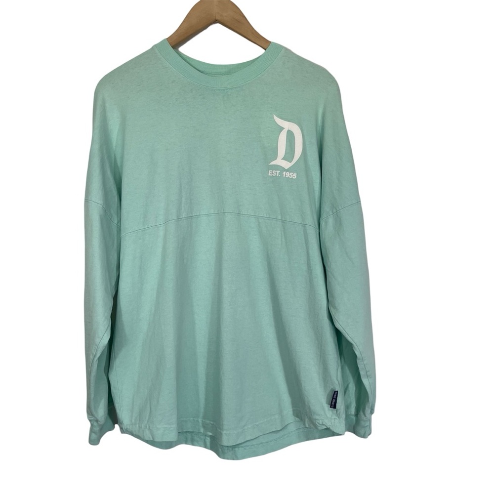 Disney Parks Disneyland Resort Spirit Jersey Mint Green XS - Picture 2 of 7